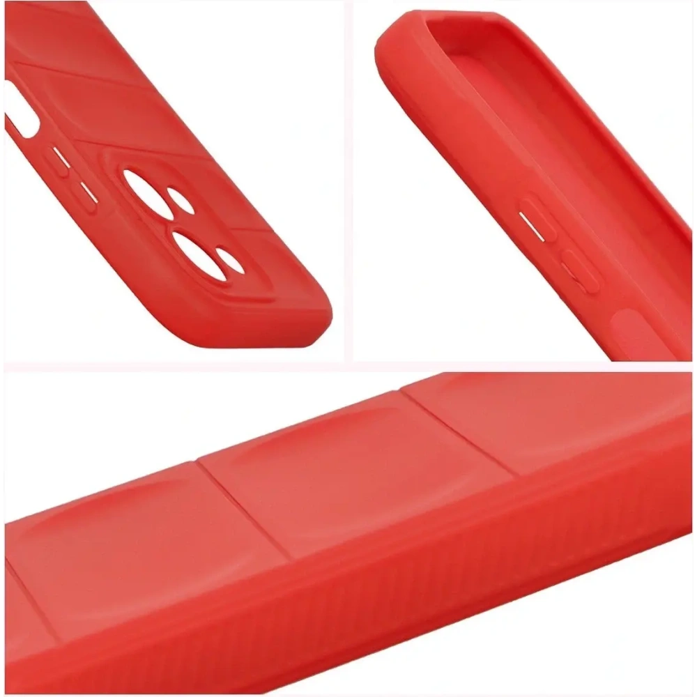 Pancerne etui Bizon Case Tur do Xiaomi Redmi 15C 4G / 5G / POCO C85 4G czerwone Pancerne etui Bizon Case Tur do Xiaomi Redmi 15C 4G / 5G / POCO C85 4G czerwone