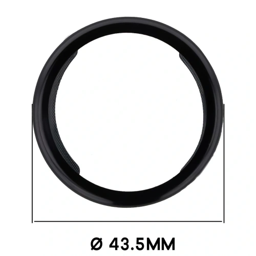 Etui z osłoną ekranu Bizon Case Watch Felipe do Xiaomi Watch S4 41mm czarne