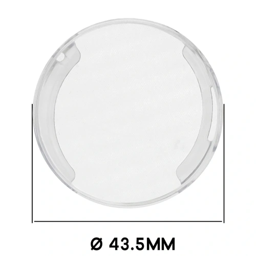 Etui z osłoną ekranu Bizon Case Watch Felipe do Xiaomi Watch S4 41mm przezroczyste