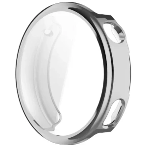 Etui z osłoną ekranu Bizon Case Watch Felipe do Xiaomi Watch S4 41mm srebrne