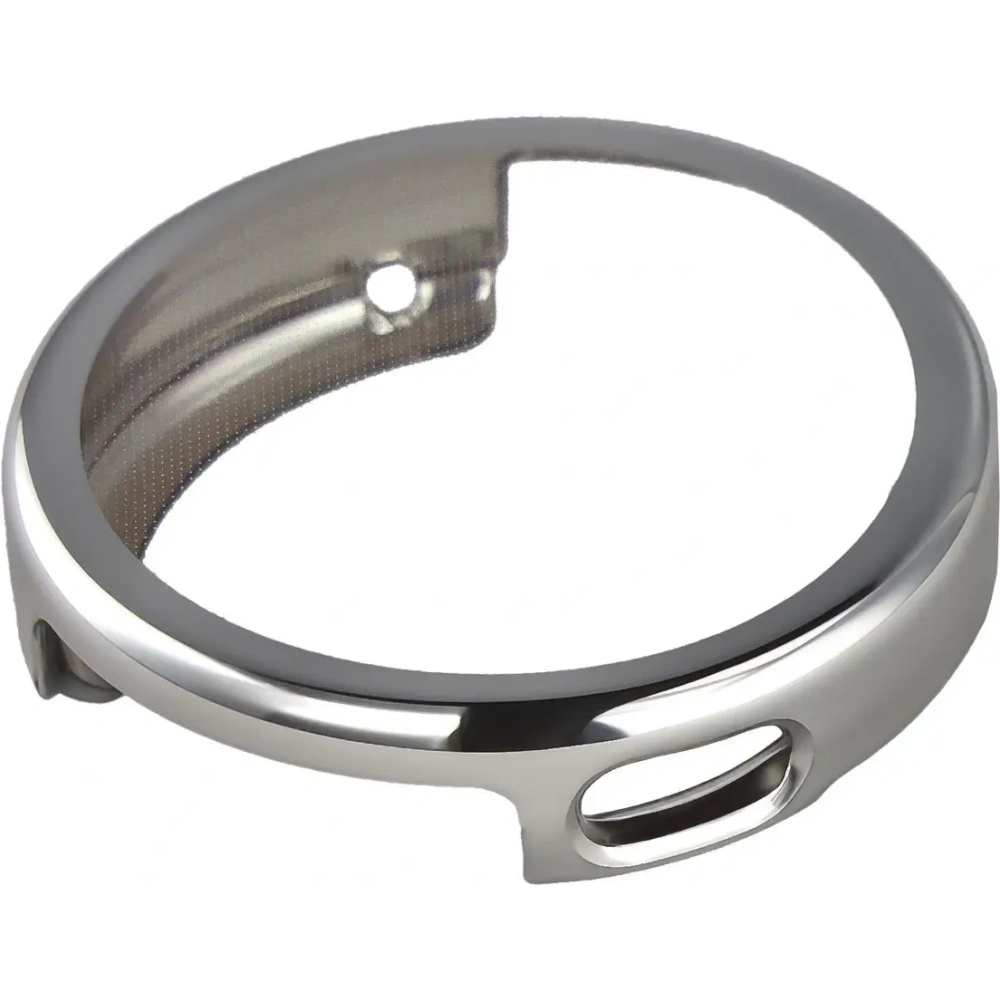 Etui z osłoną ekranu Bizon Case Watch Felipe do Xiaomi Watch S4 41mm srebrne Etui z osłoną ekranu Bizon Case Watch Felipe do Xiaomi Watch S4 41mm srebrne