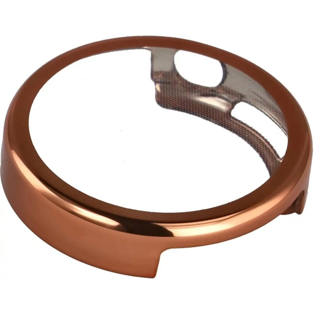 Etui z osłoną ekranu Bizon Case Watch Felipe do Xiaomi Watch S4 41mm różowozłote Etui z osłoną ekranu Bizon Case Watch Felipe do Xiaomi Watch S4 41mm różowozłote