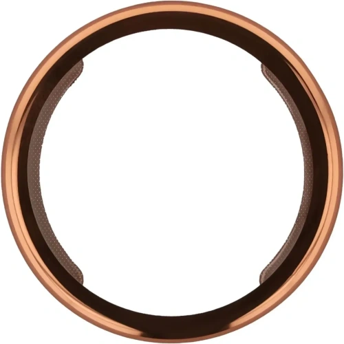 Etui z osłoną ekranu Bizon Case Watch Felipe do Xiaomi Watch S4 41mm różowozłote