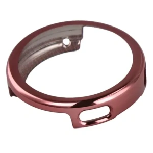 Etui z osłoną ekranu Bizon Case Watch Felipe do Xiaomi Watch S4 41mm różowe