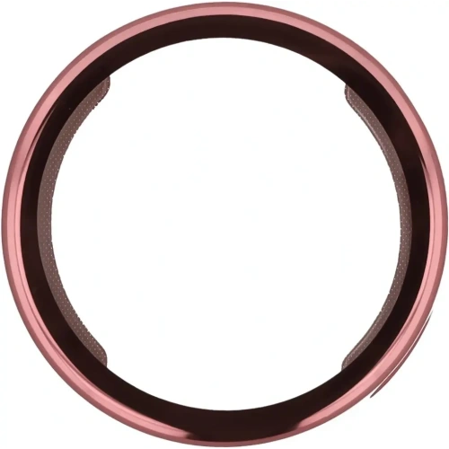 Etui z osłoną ekranu Bizon Case Watch Felipe do Xiaomi Watch S4 41mm różowe