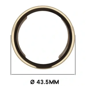 Etui z osłoną ekranu Bizon Case Watch Felipe do Xiaomi Watch S4 41mm złote
