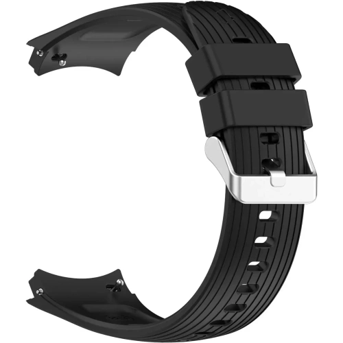 Silikonowy pasek Bizon Strap Watch Silicone T do Huawei Watch 5 42mm czarny