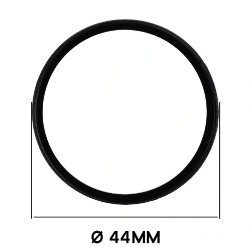 Etui ze szkłem do zegarka Bizon Case+Glass Watch do Xiaomi Watch S4 41mm czarne