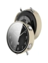 Etui ze szkłem do zegarka Bizon Case+Glass Watch do Xiaomi Watch S4 41mm beżowe Etui ze szkłem do zegarka Bizon Case+Glass Watch do Xiaomi Watch S4 41mm beżowe