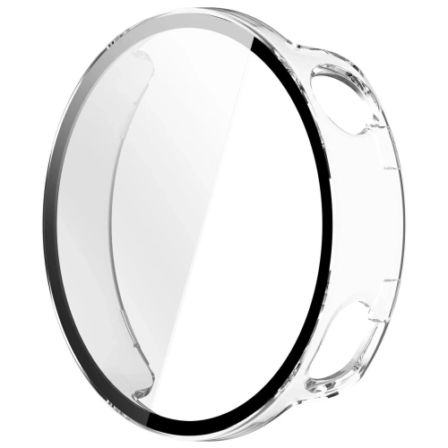 Etui ze szkłem do zegarka Bizon Case+Glass Watch do Xiaomi Watch S4 41mm przeźroczyste