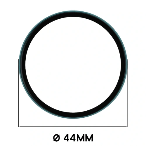 Etui ze szkłem do zegarka Bizon Case+Glass Watch do Xiaomi Watch S4 41mm zielone