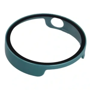 Etui ze szkłem do zegarka Bizon Case+Glass Watch do Xiaomi Watch S4 41mm zielone