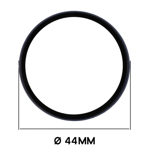 Etui ze szkłem do zegarka Bizon Case+Glass Watch do Xiaomi Watch S4 41mm niebiekie