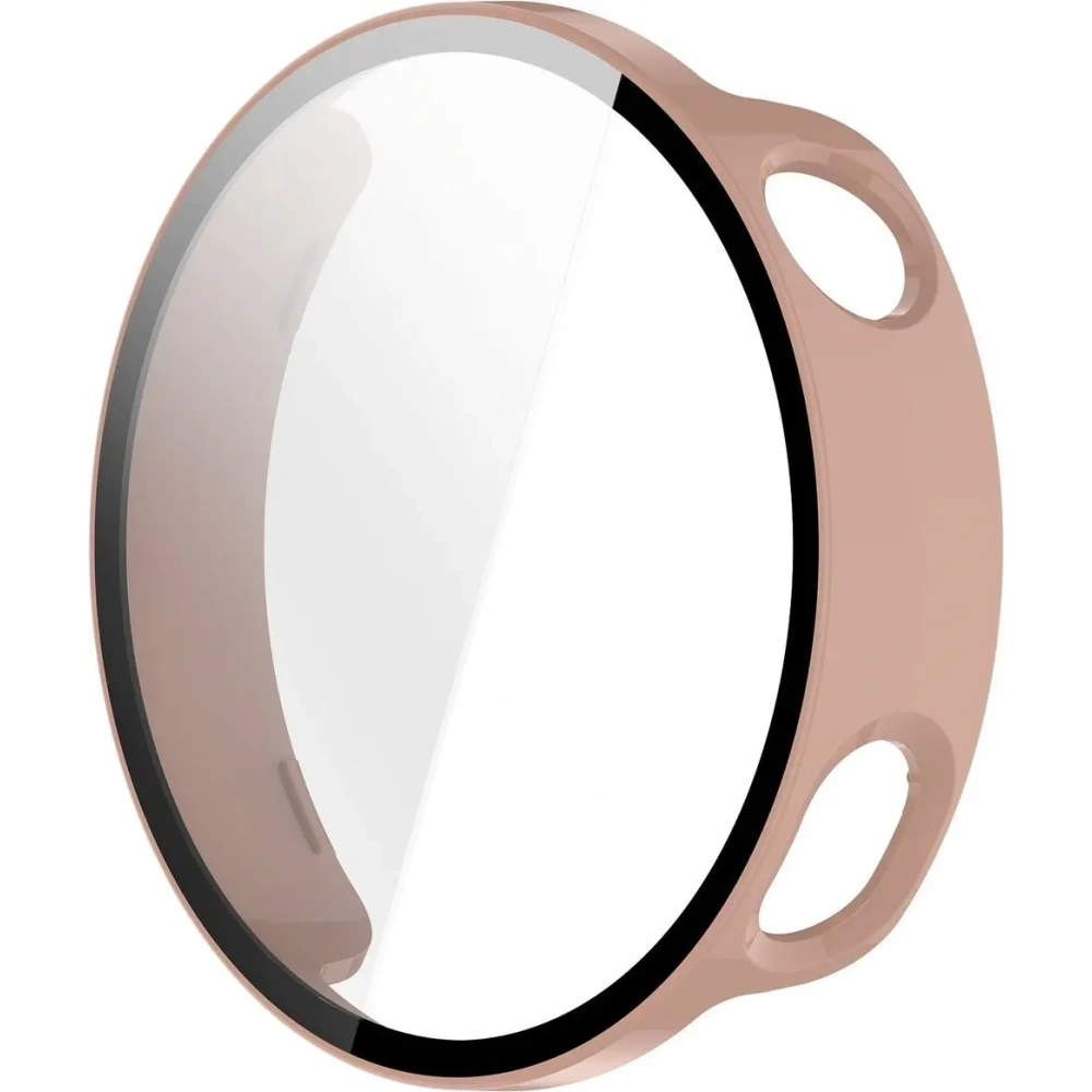 Etui ze szkłem do zegarka Bizon Case+Glass Watch do Xiaomi Watch S4 41mm różowe Etui ze szkłem do zegarka Bizon Case+Glass Watch do Xiaomi Watch S4 41mm różowe
