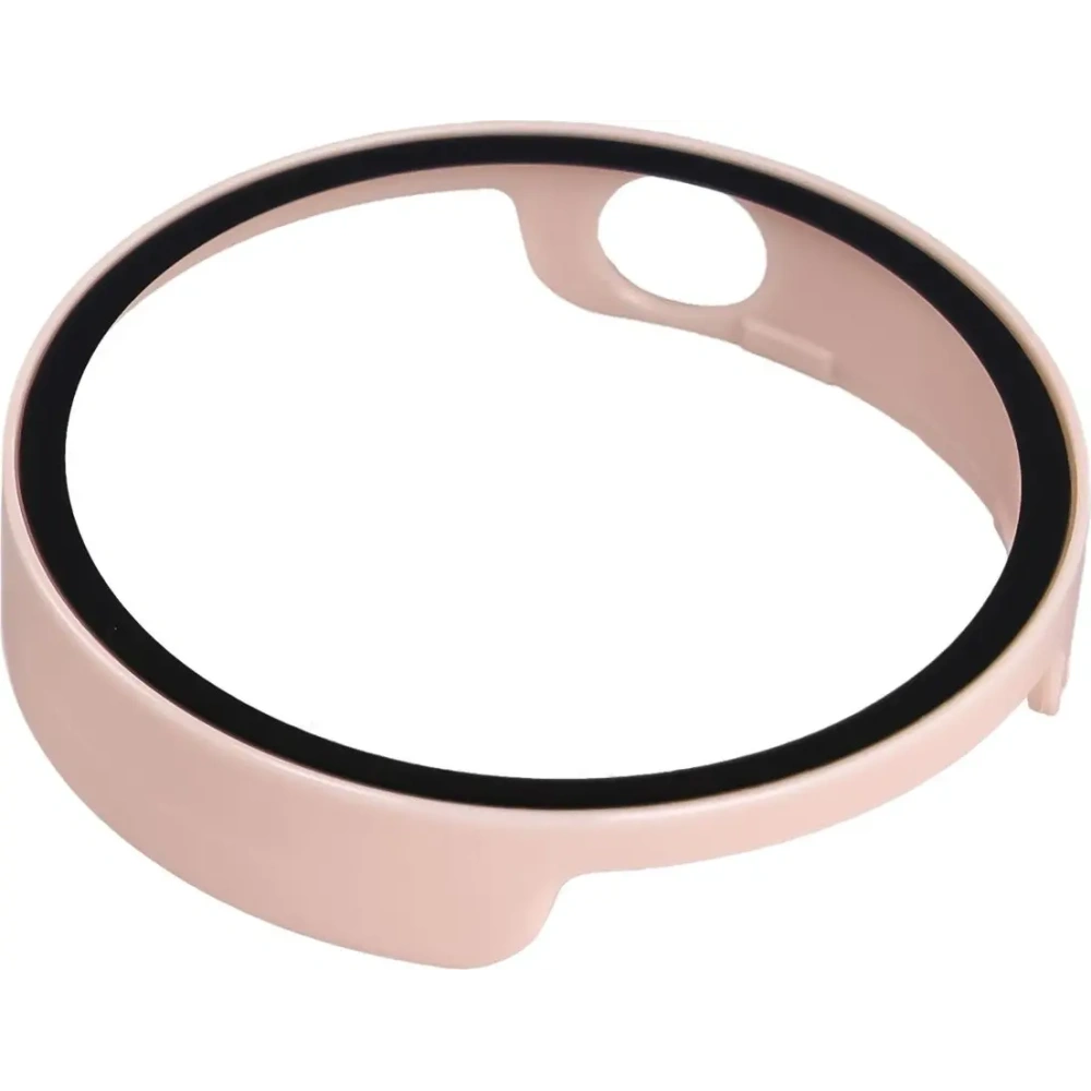 Etui ze szkłem do zegarka Bizon Case+Glass Watch do Xiaomi Watch S4 41mm różowe Etui ze szkłem do zegarka Bizon Case+Glass Watch do Xiaomi Watch S4 41mm różowe