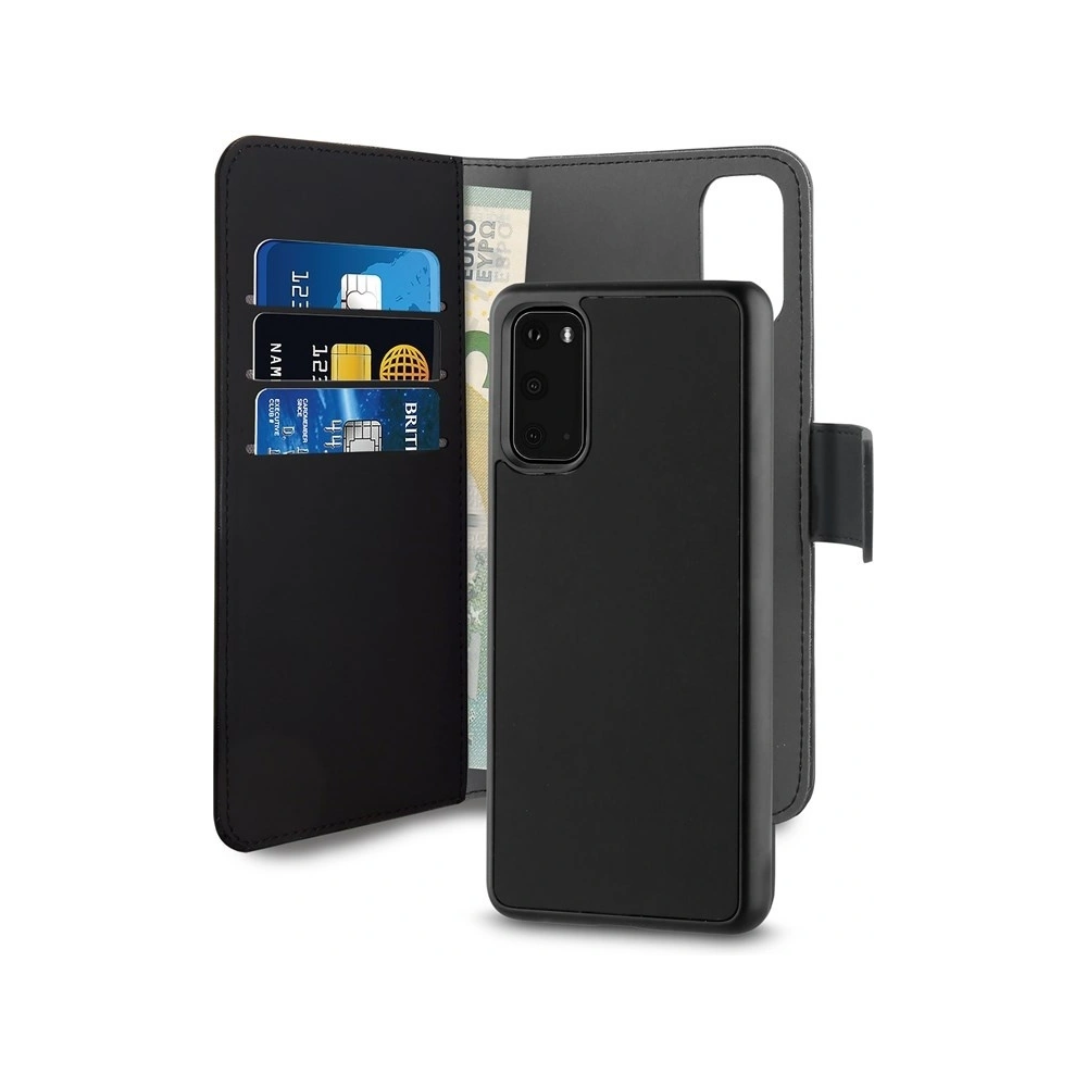Hurtownia GSM - Etui PURO Wallet Detachable 2w1 Samsung Galaxy S20 (czarny) - PUR212BLK - {ean13} - Hurt