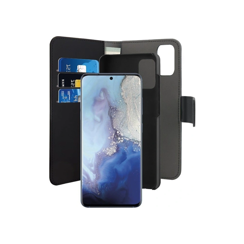 Hurtownia GSM - Etui PURO Wallet Detachable 2w1 Samsung Galaxy S20 (czarny) - PUR212BLK - {ean13} - Hurt