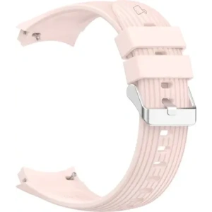 Silikonowy pasek Bizon Strap Watch Silicone T do Huawei Watch 5 42mm różowy