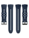 Silikonowy pasek Bizon Strap Watch Silicone T do Huawei Watch 5 42mm granatowy
