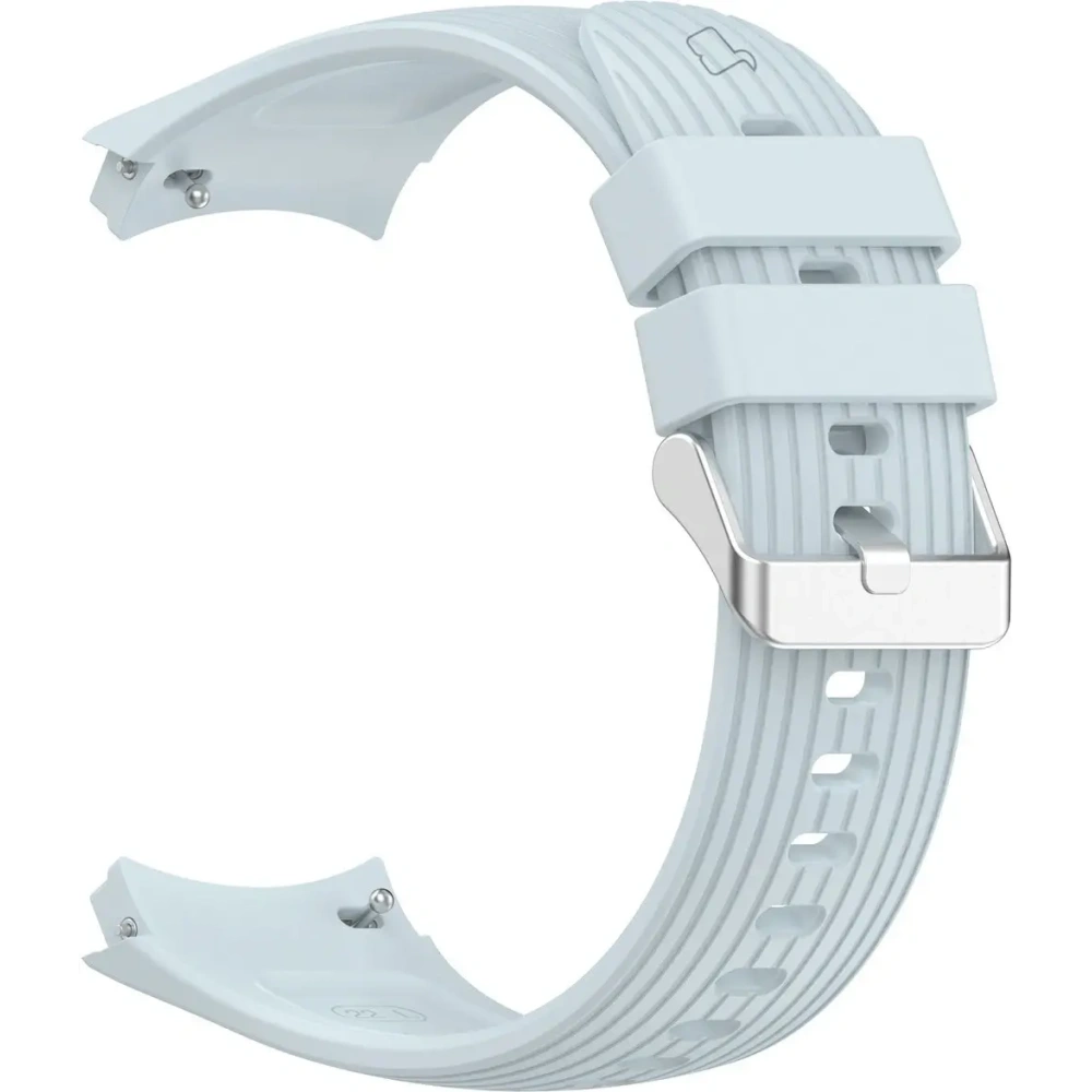 Silikonowy pasek Bizon Strap Watch Silicone T do Huawei Watch 5 42mm jasnoniebieski