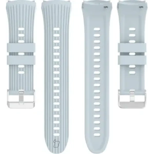 Silikonowy pasek Bizon Strap Watch Silicone T do Huawei Watch 5 42mm jasnoniebieski