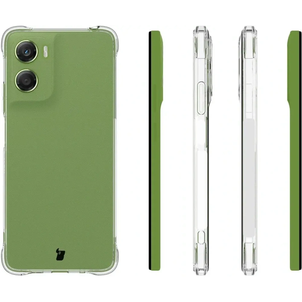 Elastyczne etui Bizon Case Salpa do Motorola Moto G06 4G / G06 Power 4G przezroczyste