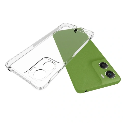 Elastyczne etui Bizon Case Salpa do Motorola Moto G06 4G / G06 Power 4G przezroczyste