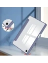 Etui z klapką Bizon Case Tab Clear Matt do Samsung Galaxy Tab S11 lawendowe