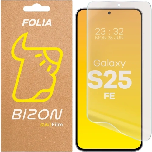Folia matowa Bizon Glass Film Sun do Samsung Galaxy S25 FE