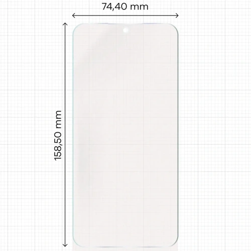 Folia matowa Bizon Glass Film Sun do Samsung Galaxy S25 FE