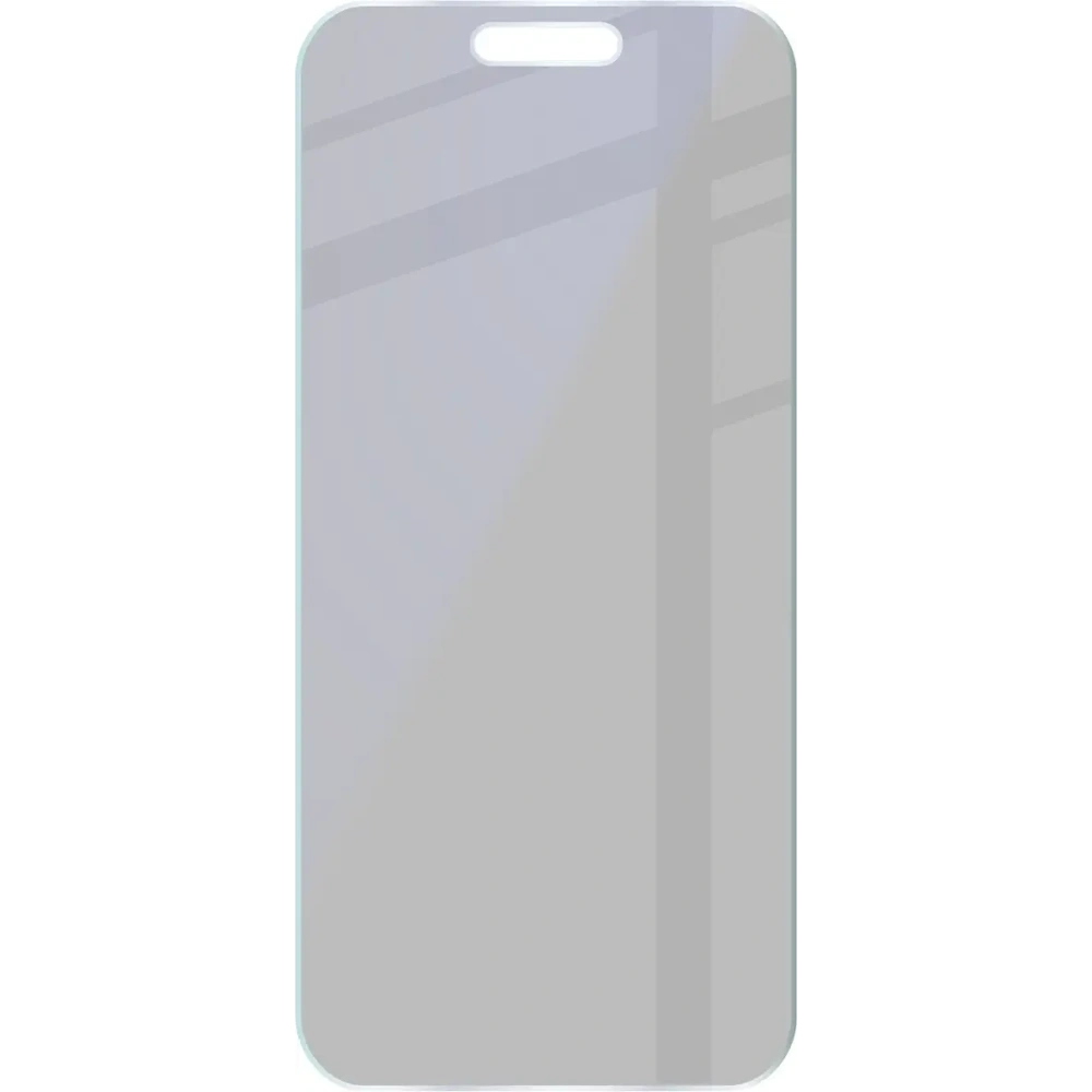 Prywatyzujące szkło hybrydowe Bizon Glass Mule Shadow do Apple iPhone 17 matowe