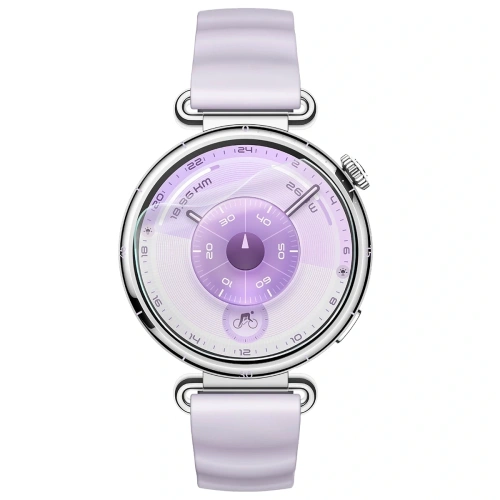 Folia hydrożelowa na ekran Bizon Glass Watch Hydrogel Duo do Huawei Watch GT6 41mm [2 PACK]