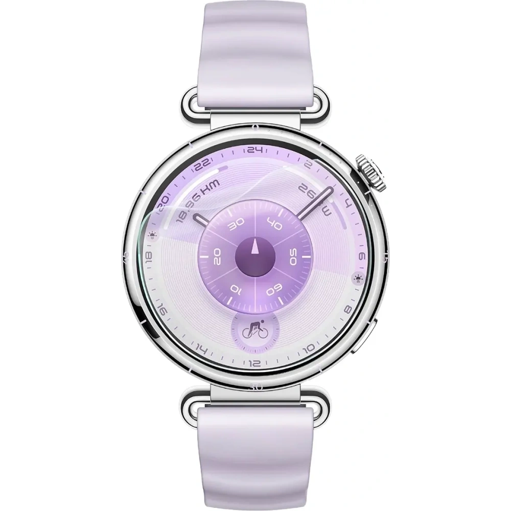 Folia hydrożelowa na ekran Bizon Glass Watch Hydrogel Duo do Huawei Watch GT6 41mm [2 PACK]