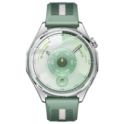 Folia hydrożelowa na ekran Bizon Glass Watch Hydrogel Duo do Huawei Watch GT6 46mm [2 PACK]