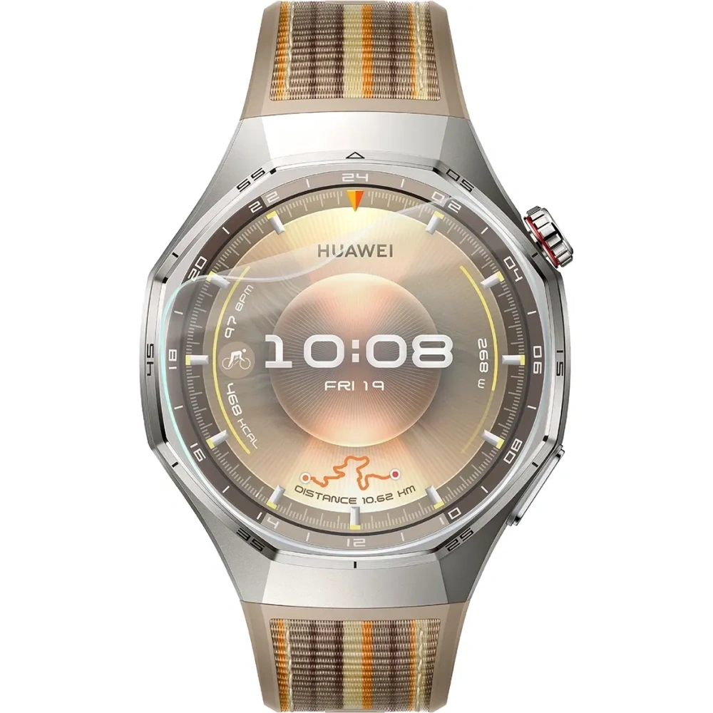 Folia hydrożelowa na ekran Bizon Glass Watch Hydrogel Duo do Huawei Watch GT6 Pro 46mm [2 PACK]