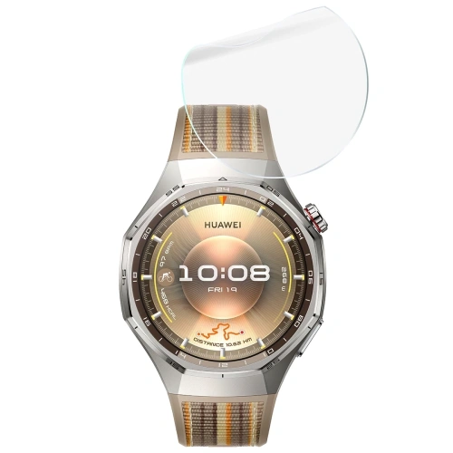 Folia hydrożelowa na ekran Bizon Glass Watch Hydrogel Duo do Huawei Watch GT6 Pro 46mm [2 PACK]