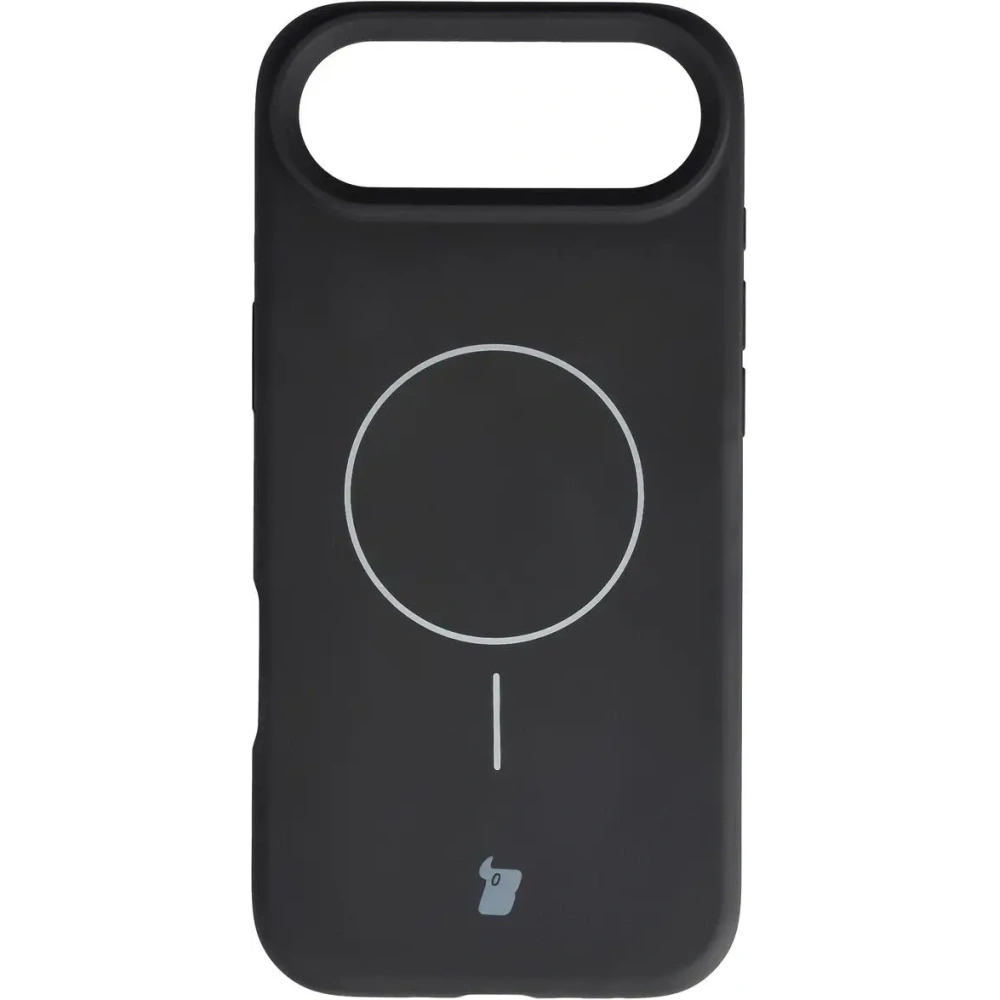 Silikonowe etui z pierścieniem magnetycznym Bizon Soft Case Magnetic do Apple iPhone Air czarne