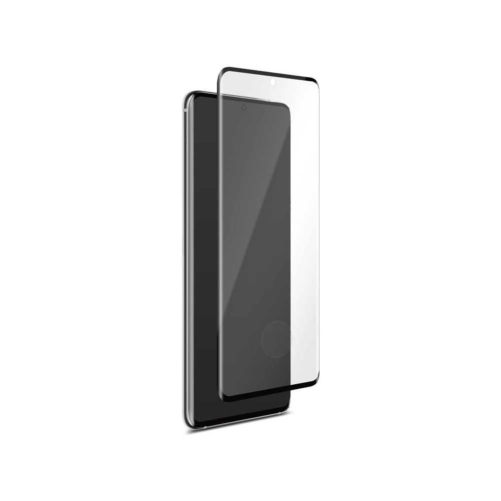 Hurtownia GSM - Sklo tvrzené PURO Premium Full Edge Tempered Glass Case Friendly Samsung Galaxy S20 Ultra (černý rám) - PUR217BLK - {ean13} - Hurt