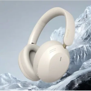 Bezprzewodowe słuchawki nauszne Dudao X22 Max Bluetooth 5.4 ANC beżowe