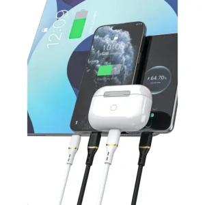 Kabel Dudao L25T USB-A do USB-C 5A 1m biały