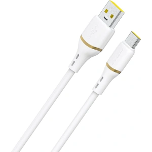Kabel Dudao L25T USB-A do USB-C 5A 1m biały