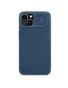 Etui Nillkin Qin Cloth Pro Apple iPhone 14 Plus / 15 Plus niebieski