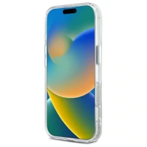 Etui Karl Lagerfeld do Apple iPhone 16 Pro hardcase IML Metal Karl&Choupette Head MagSafe biały