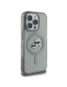 Etui Karl Lagerfeld do Apple iPhone 16 Pro hardcase IML Metal Karl&Choupette Head MagSafe czarny