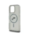 Etui Karl Lagerfeld do Apple iPhone 16 Pro hardcase IML Metal Karl&Choupette Head MagSafe czarny