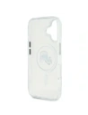 Etui Karl Lagerfeld do Apple iPhone 16 Plus hardcase IML Metal Karl&Choupette Head MagSafe biały