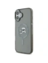 Etui Karl Lagerfeld do Apple iPhone 16 Plus hardcase IML Metal Karl&Choupette Head MagSafe czarny