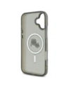 Etui Karl Lagerfeld do Apple iPhone 16 Plus hardcase IML Metal Karl&Choupette Head MagSafe czarny