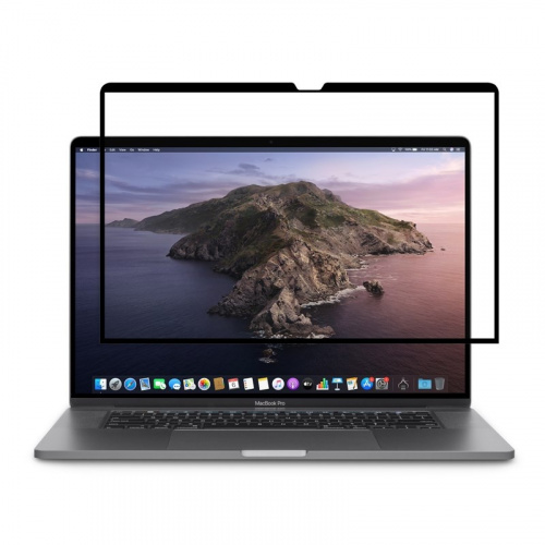 Hurtownia Moshi - 4713057259005 - MOSH066BLK - Folia ochronna na ekran Moshi Umbra Apple MacBook Pro 16 z filtrem prywatyzującym (czarna ramka) - B2B homescreen