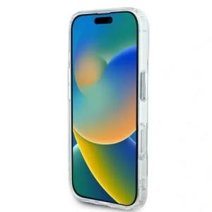 Etui Karl Lagerfeld do Apple iPhone 16 hardcase IML Metal Karl&Choupette Head MagSafe biały